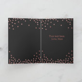 Personalisiert Sweet 16 Happy 16. Geburtstag Glitz Karte (Innenseite)