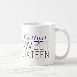 Personalisiert Sweet 16 Tasse