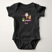 Personalisiert Sweet Spooky Baby Strampler (Vorderseite)