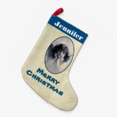 Personalisiert Sweet Vintag Angel Weihnachten Kleiner Weihnachtsstrumpf (Vorderansicht (hängend))