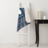 Personalisiert Sweet Zuhause Tartan Clan Thompson  Sherpadecke (Beispiel)