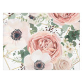 Personalisiert Tablecloth Geometric Garden Rose An Tischdecke (Vorderseite (Horizontal))
