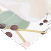 Personalisiert Tablecloth Geometric Garden Rose An Tischdecke (Schrägansicht)