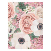 Personalisiert Tablecloth Geometric Garden Rose Gl Tischdecke (Vorderseite)