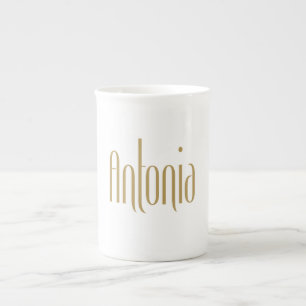 Personalisiert Tall Elegance Porzellantasse