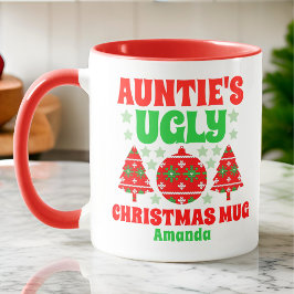 Personalisiert Tantas Ugly Weihnachtssüßer Tasse