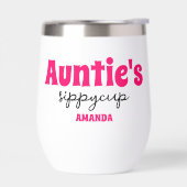 Personalisiert Tantchen-Sippy-Cup Wine Tumbler (Links)