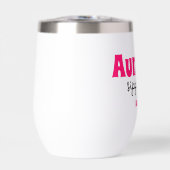 Personalisiert Tantchen-Sippy-Cup Wine Tumbler (Vorderseite)