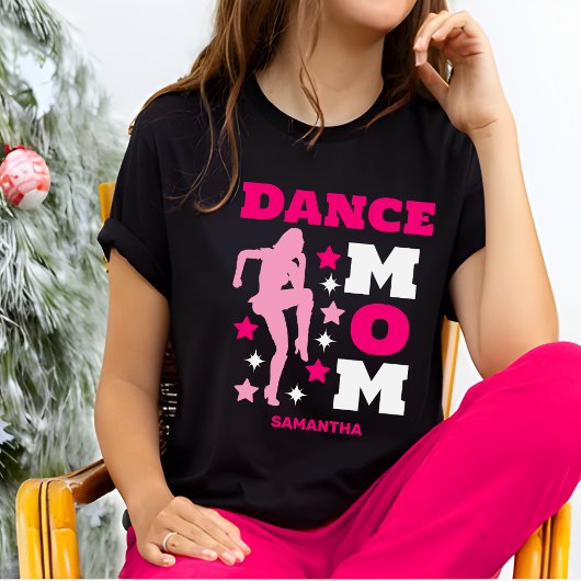 Personalisiert Tanztag Mama Muttertag T-Shirt