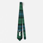Personalisiert Tartan Christmas Clan Campbell Kari Krawatte (Vorderseite)