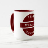 Personalisiert Tasse (Vorderseite Links)