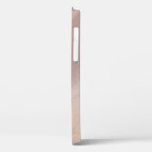 Personalisiert Taupe Mauve Neutral Modern Einfach Case-Mate iPhone Hülle (Rückseite / Links)