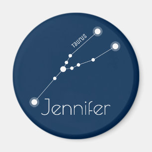 Personalisiert Taurus Zodiac Constellation Magnet
