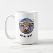 Personalisiert Taurus Zodiac Kaffeetasse (Links)