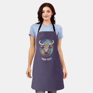 Personalisiert Taurus Zodiac Schürze
