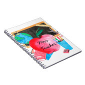 Personalisiert Teacher Custom School Notizblock (Rechte Seite)