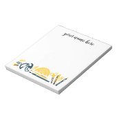 Personalisiert Teacher Editor Notizblock (Rotiert)