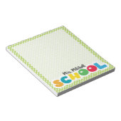 Personalisiert Teacher Editor Notizblock (angewinkelt)