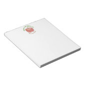 Personalisiert Teacher Editor Notizblock (angewinkelt)