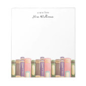 Personalisiert Teacher Editor Notizblock (Vorderseite)