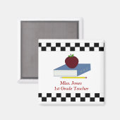 Personalisiert Teacher Magnet (Vorderseite/Rückseite)