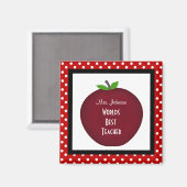 Personalisiert Teacher Magnet (Vorderseite/Rückseite)