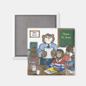 Personalisiert Teacher Magnet (Vorderseite/Rückseite)