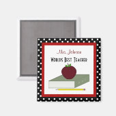 Personalisiert Teacher Magnet (Vorderseite/Rückseite)