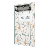 Personalisiert Teacher Notebook - Individuelle Nam Mini Klemmbrett (Gewinkelt2)