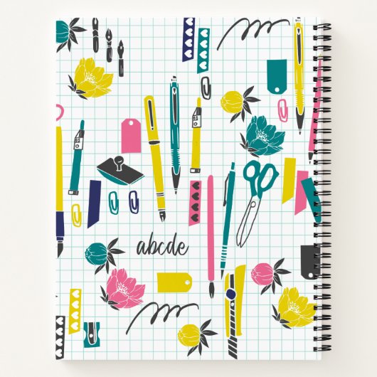 Personalisiert Teacher-Notebook Notizblock (Rückseite)