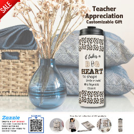 Personalisiert Teacher Quotes-Geschenk | Weiblich  Thermosbecher