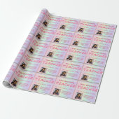 Personalisiert Teacher Specialty Abschluss Foto Geschenkpapier (Ungerollt)