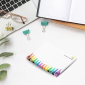 Personalisiert Teacher Sticky Notes - farbenfrohe Post-it Klebezettel