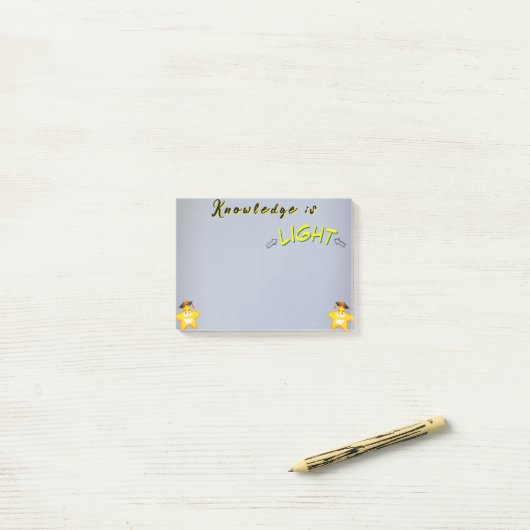 Personalisiert Teacher Student Notebook, Post-it-N Post-it Klebezettel (Auf Schreibtisch)