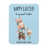 Personalisiert Teacher's Happy Oaster Magnet (Vertikal)