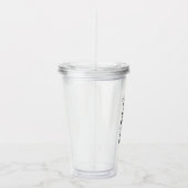 PERSONALISIERT TEAM BRIDE BRAUTPARTY TUMBLER ACRYLTRINKBECHER (Rechts)