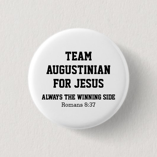Personalisiert TEAM JESUS Button (Vorderseite)