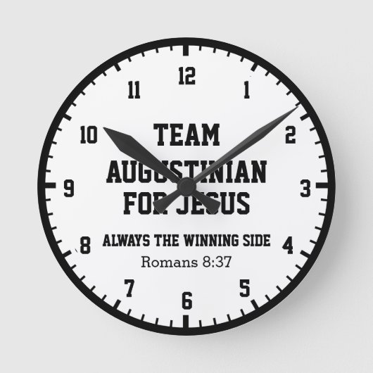 Personalisiert TEAM JESUS Christliche Uhr (Vorderseite)