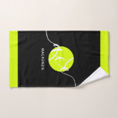 Personalisiert Tennis Ace Sport Aquamarin Handtuch (Handtuch)