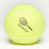 Personalisiert Tennis Ball (Vorderseite)