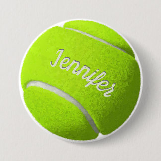 Personalisiert Tennis Ball Button