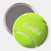 Personalisiert Tennis Ball Magnet (Vorderseite/Rückseite)