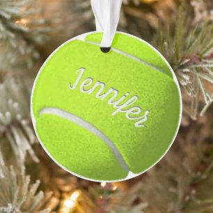 Personalisiert Tennis Ball Ornament