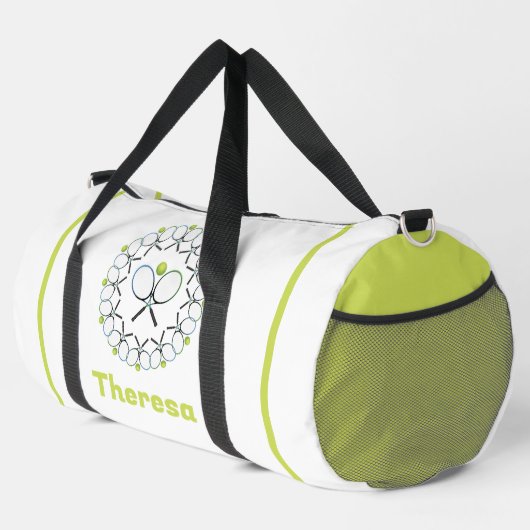 Personalisiert Tennis Duffle Bag (Rechte Ecke)