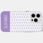 Personalisiert Tennis Pattern Individuelle Name Te Case-Mate iPhone Hülle (Rückseite (Horizontal))