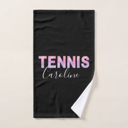 Personalisiert Tennis Player Girl Individuelle Nam Handtuch