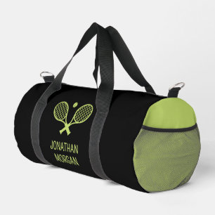 Personalisiert Tennis Player Individuelle Name Ten Duffle Bag