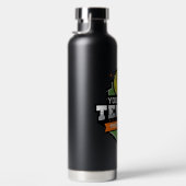 Personalisiert Tennis Player NAME Varsity Turnier Trinkflasche (Rechts)
