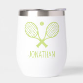Personalisiert Tennis Player Tennis Captain Coach (Links)