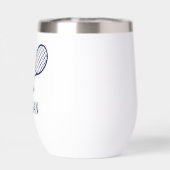 Personalisiert Tennis Player Tennis Captain Coach (Rückseite)